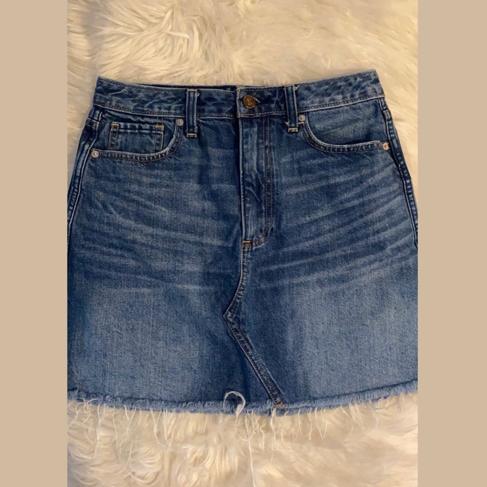 Abercrombie Jean Skirt
